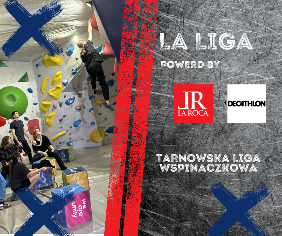 Plakat Tarnowskiej Ligi Wspinaczkowej